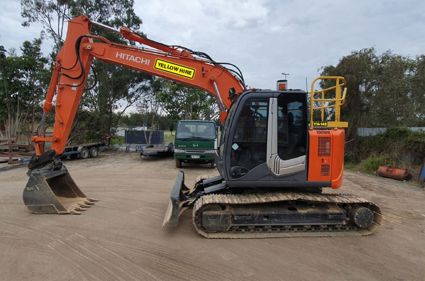 Excavator Hire Digger Hire Yellow Hire