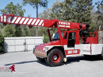 Teece Crane Hire - Franna Mobile Crane Hire - Brisbane