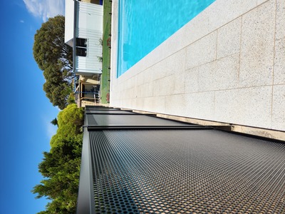 Secure Fit Fencing Perth, Custom made perforated aluminium pool fencing, gates and privacy screens