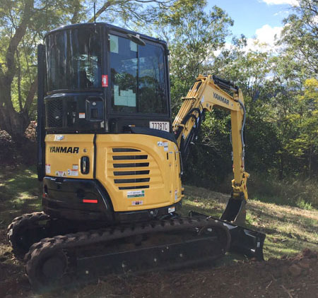 Waste soil ready for removal