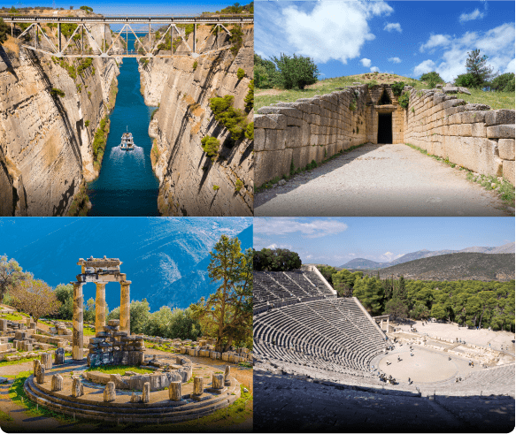 Images of key Greek Sites