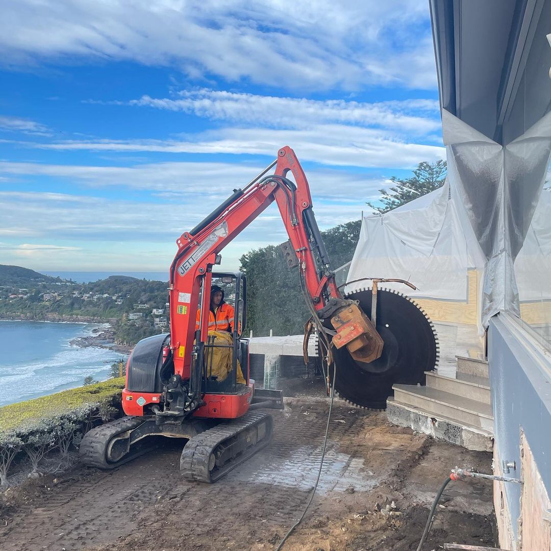 Rock sawing | Sydney | Jett Earthmoving