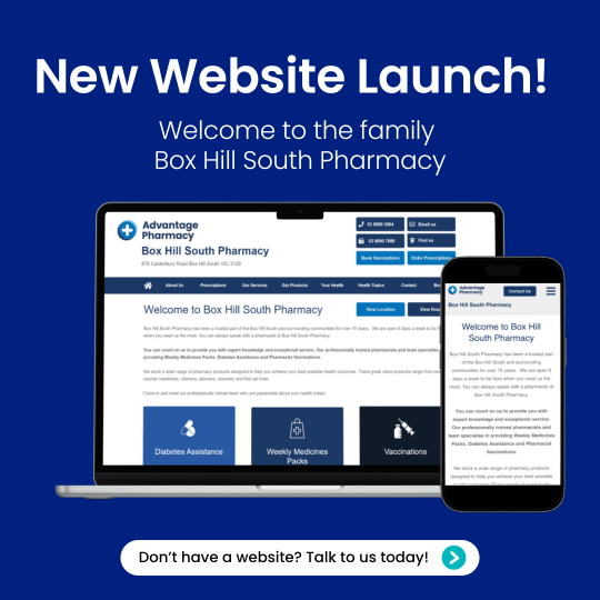 Katanning Pharmacy MedAdvisor Web Solutions Pharmacy Website Specialists Digital Marketing