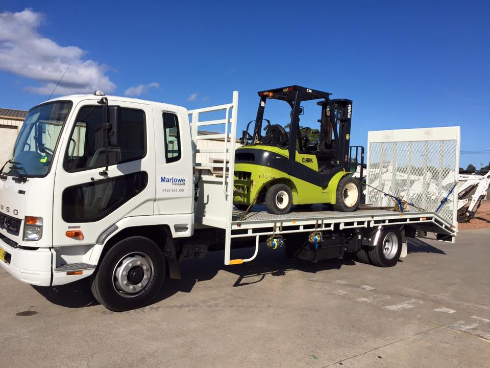 Marlowe Transport - Forklift Transport