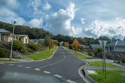 Property Surburb houses roads