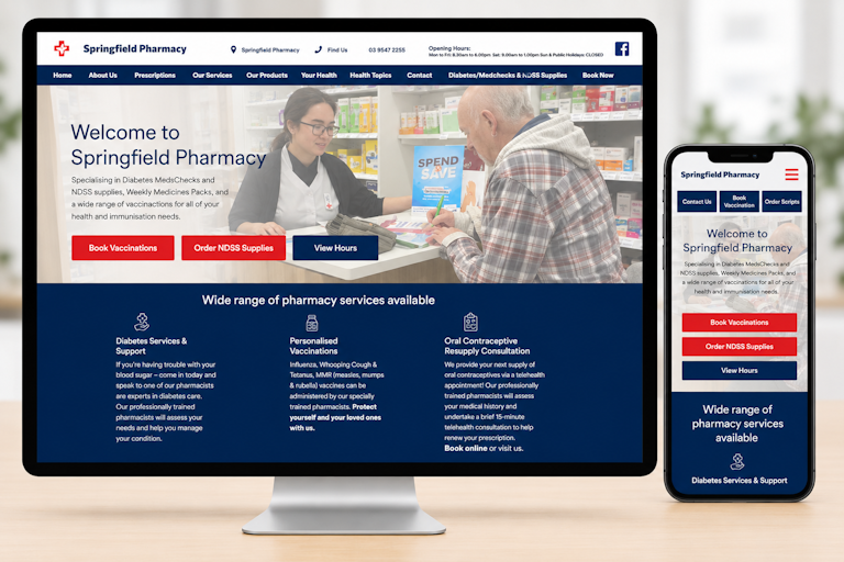 Palm Springs Pharmacy David D’Orazio MedAdvisor Web Solutions Pharmacy Websites