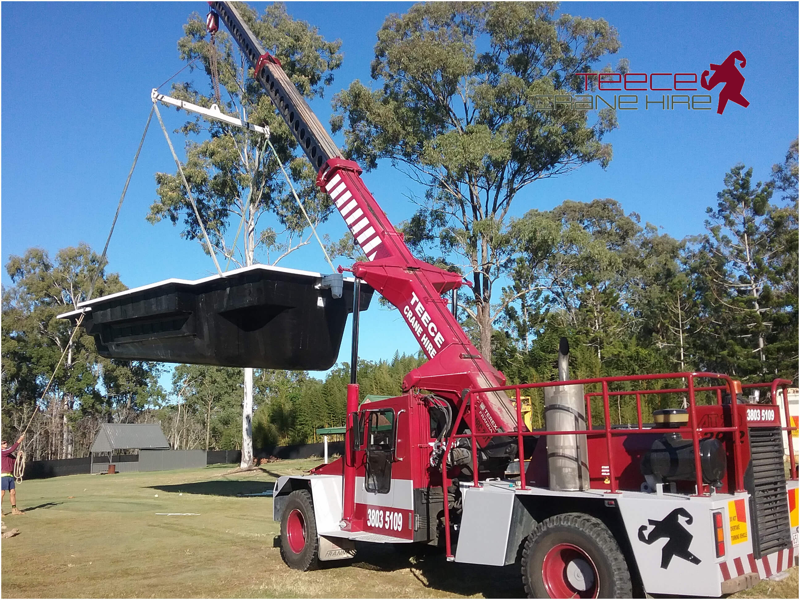 Teece Crane Hire - Mobile Crane - Brisbane