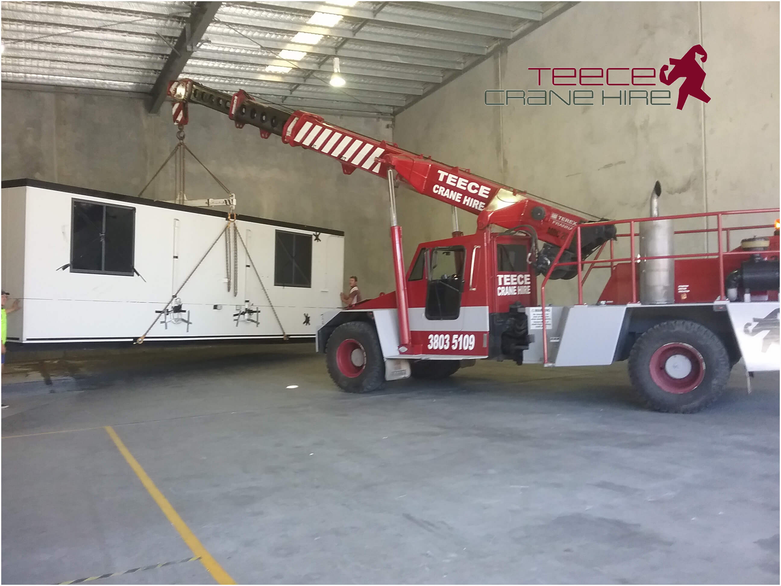 Teece Crane Hire - lifting demountable