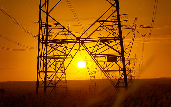 Utilities power lines