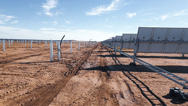 All Energy Contracting Sunraysia Solar Farm DECMIL 225MWDC Trenching Backfilling HV/DC Cabling