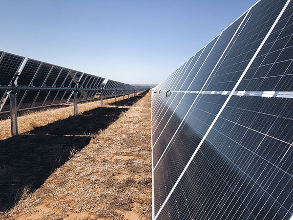 All Energy Contracting Yatpool Solar Farm Beon Energy Solutions 106MW Trenching Backfilling HV/DC Cabling