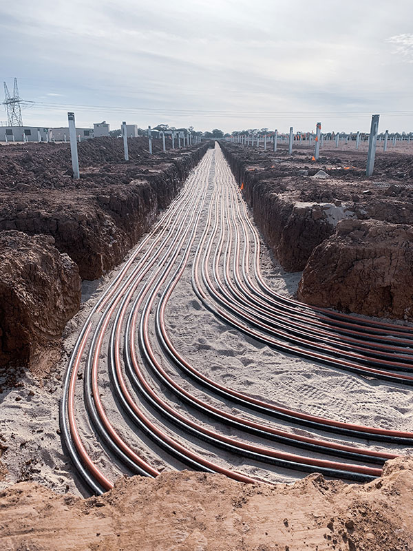 All Energy Contracting Cable Laying Sumner