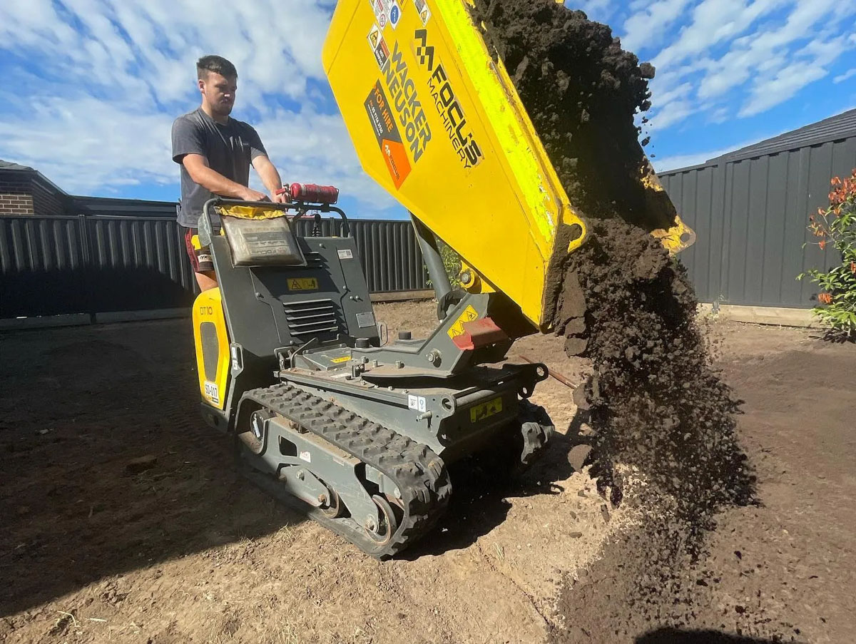 Earthmoving Plant Hire Excavator Hire Mornington Boyd Excavations