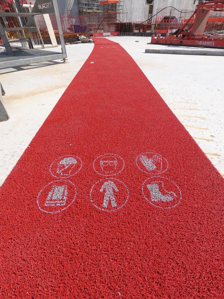 Safety Walkway Mats Boss Mat HD Honcho Supplies