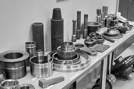 Assortment of machined parts available through Minespares procurement platform