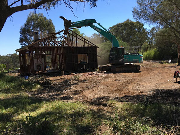 mega work construction earthmoving equipment hire demolition in Sydney